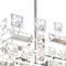 Cwi Lighting Arley 6 Light Chandelier With Chrome Finish 5689P14-6-S-601 - alternate 2